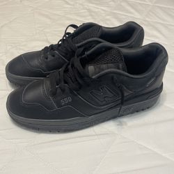New Balance 550 Triple Black / Mens 6.5