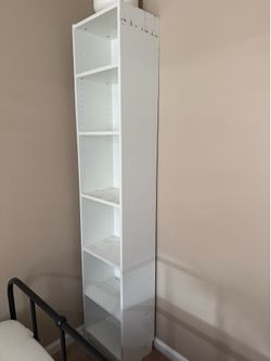 White IKEA shelf