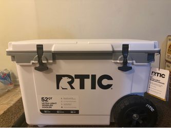RTIC Ultra Light Wheeled Cooler 52QT