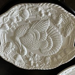 Porcelain/China Serving Trays For Thanksgiving
