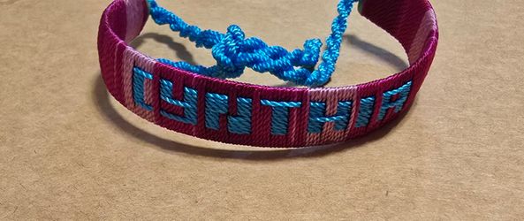 Name bracelet