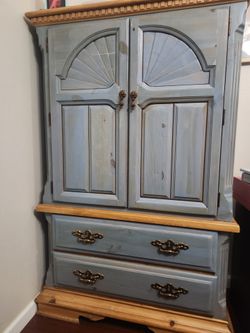 Blue Dresser