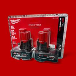 Milwaukee M12 Battery 2-Pack