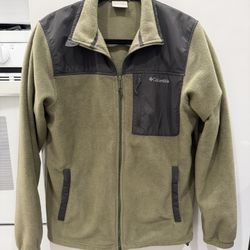 Colombia Full Zip Fleece Jacket Size Small