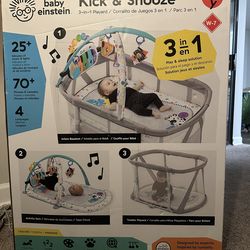 Baby Einstein Bassinet Gym And Bedside Sleeper 3 In 1
