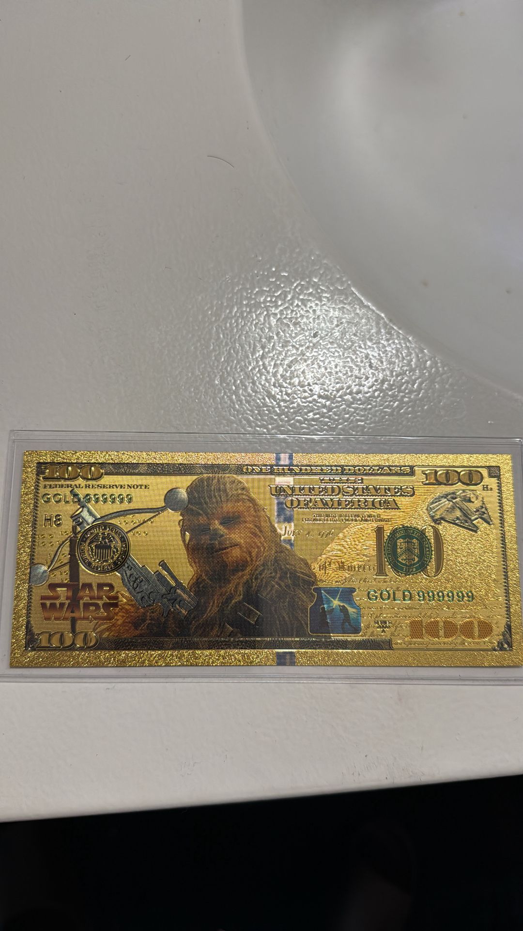 Star Wars 24k gold-plated