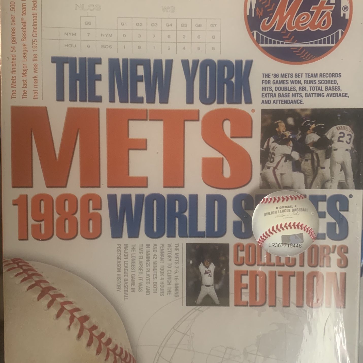 The New York Mets 1986 World Series Collectors Edition