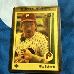 Mike Schmidt baseball card