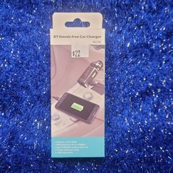 Brand new Bluetooth FM Transmitter , Car Aux Bluetooth and USB Bluetooth compatible with any car stereo Bz4