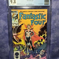 Fantastic Four #281, 1985 • CGC 9.8 WP • 1st Cover App Of Malice 
