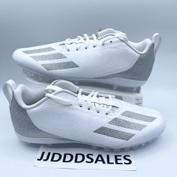 Adidas Adizero Spark Pearlized Pack Football Cleats White GY4521 Men’s Size 9.5
