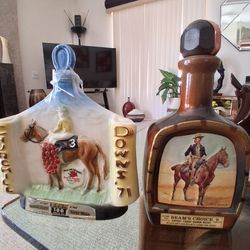 Horse Related Jim Beam Flask Tribute To Churhill Downs 