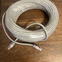 60ft cat5 cat6 internet cable ethernet cable for modem xbox playstation computer imac apple macbook Ip security POE camera  Also have 100ft 