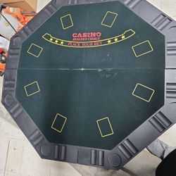 8 Player Poker Table Set Up