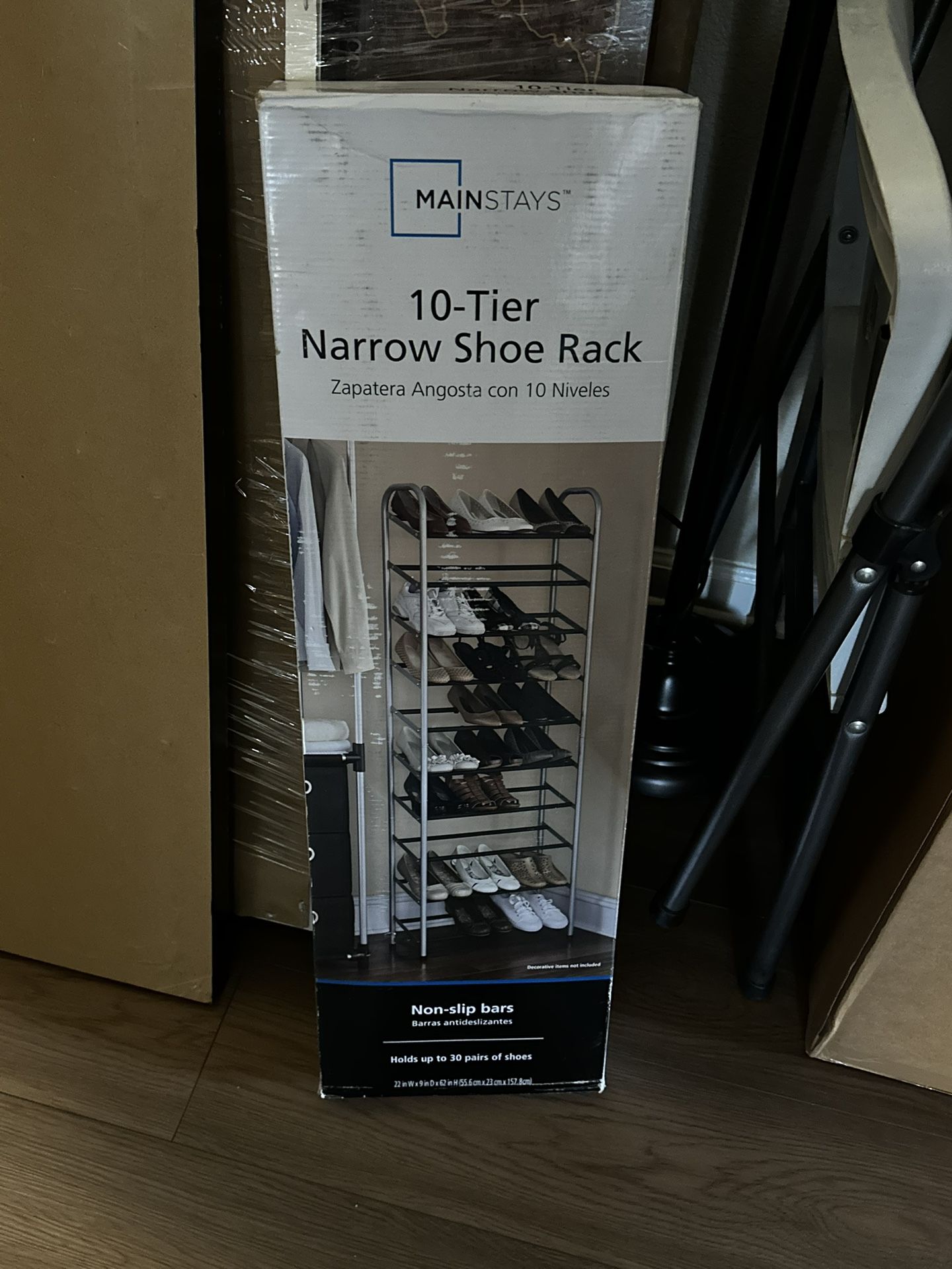 10-Tier Shoe Rack