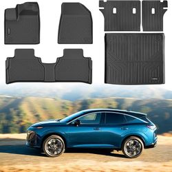 Brand New!  6 Piece Set Cargo Mats  Liner with Backrest  for 2025 Nissan Murano