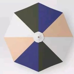 9' Color-Blocked Patio Umbrella
