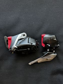 SRAM Red eTap AXS 2x 12 speed front and rear derailleur D1