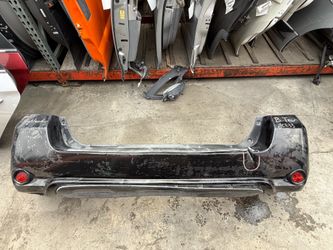 2010 Toyota Highlander Rear Bumper Black JC233