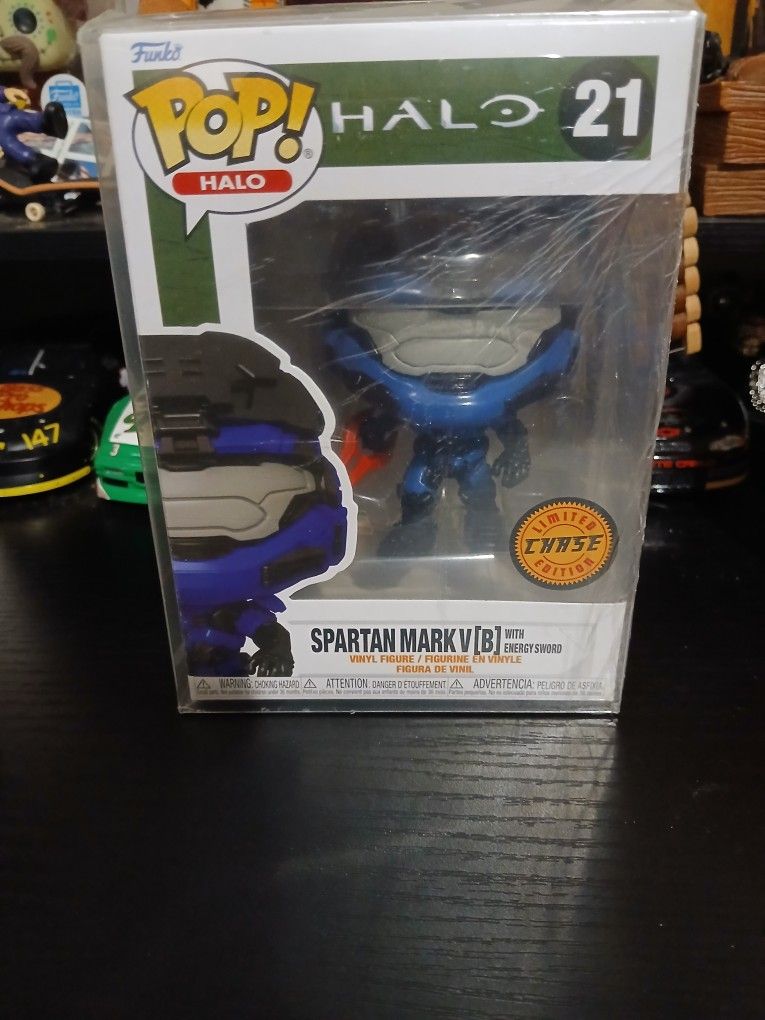 Brand New Halo #21 Spartan Mark V Chase Funko Pop
