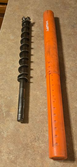 Hilti TE-F 1½″ × 17″ SDS-Max Carbide Hammer Drill Bit + Original Tube