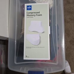 Medline Compressed Memory Foam CPAP Pillow