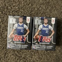 2025-2026 Topps Chrome Basketball Box