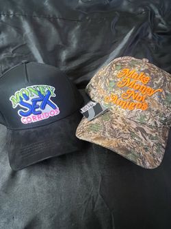 Dandy Hats Rare “Money S*x Corridos” & Camo “Make Money Not Amigos” Hat