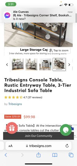 Shelf Table