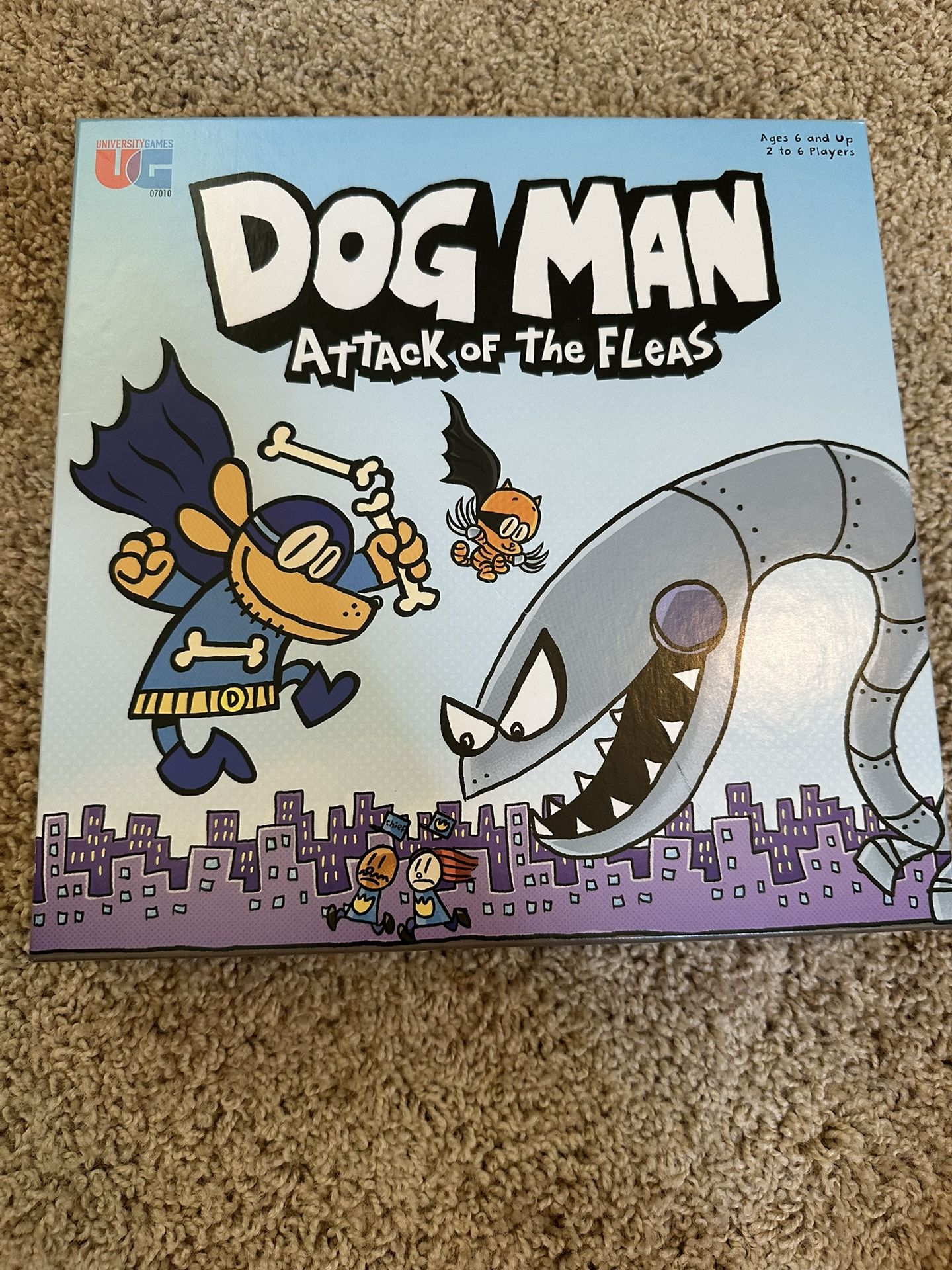 Dogman Attack Of The Fleas Board Game