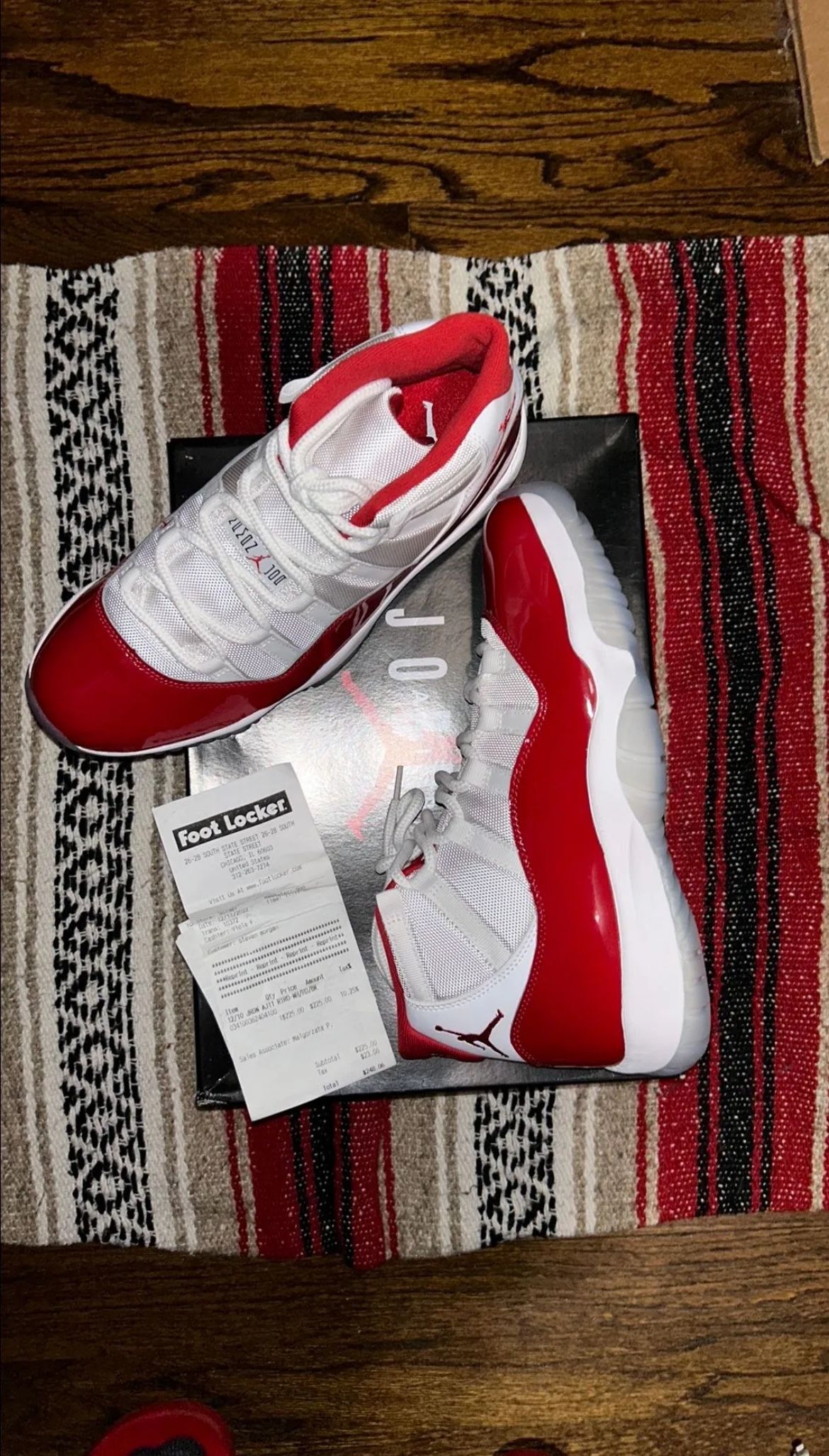 New Jordan 11 Cherry