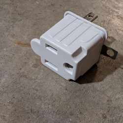 3 Prong To 2 Prong Outlet Adapter