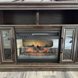 Electric Fireplace TV Stand