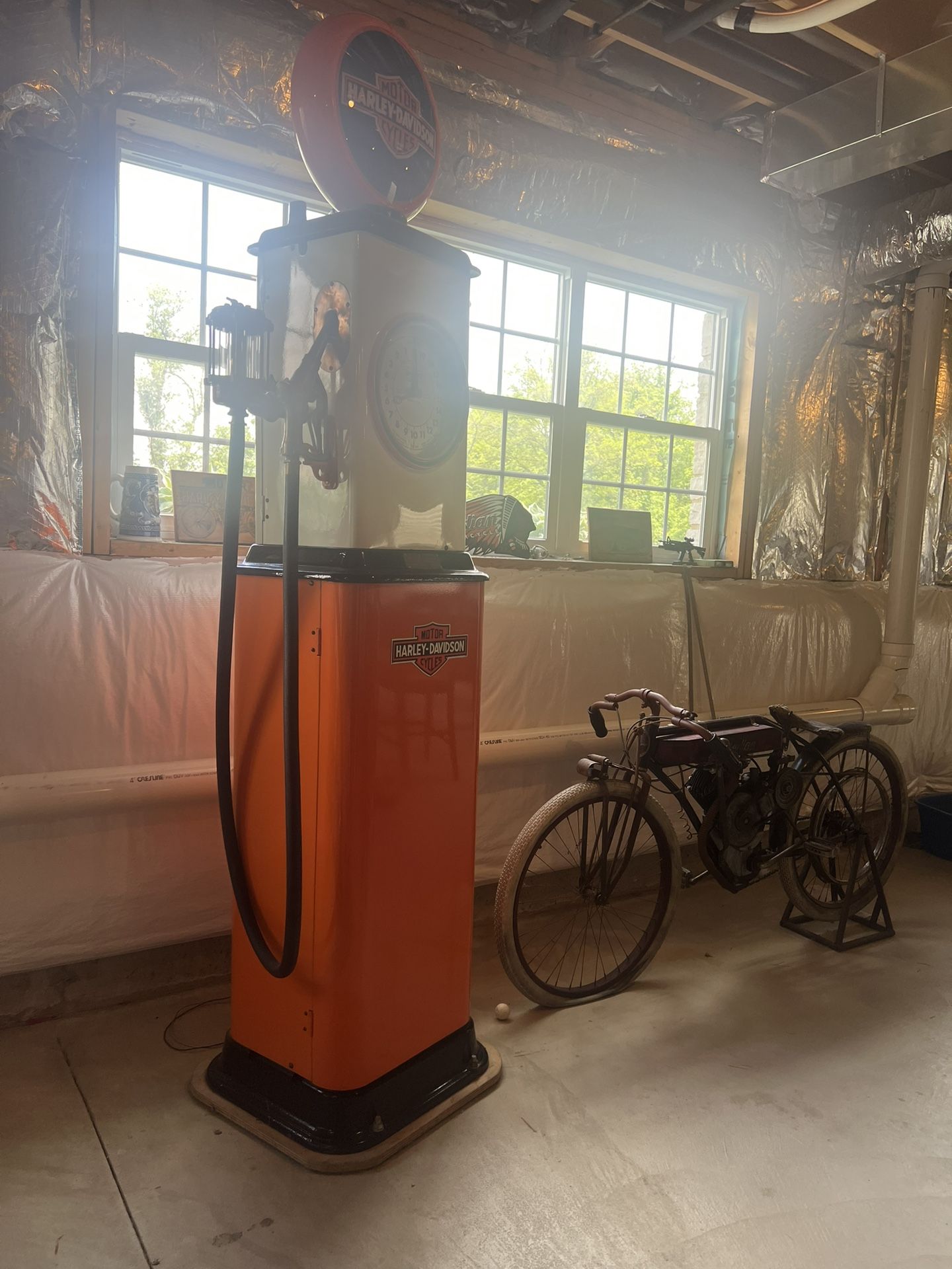 Harley Gas Pump Indian Racer