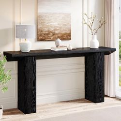 63" C-o-Ndola T-able, Wooden S-ofa T-able Long E-ntryw-ay T-able