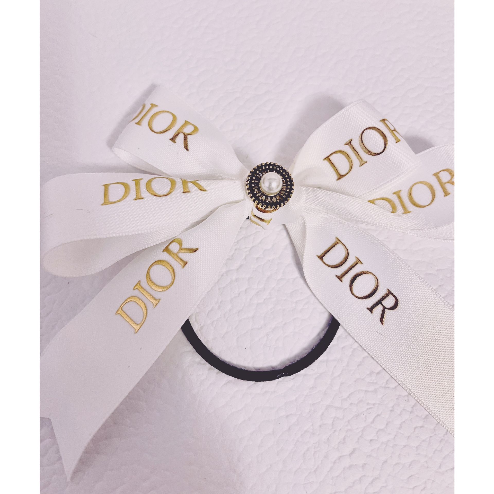 Dior Ribbon Made Hair Tie