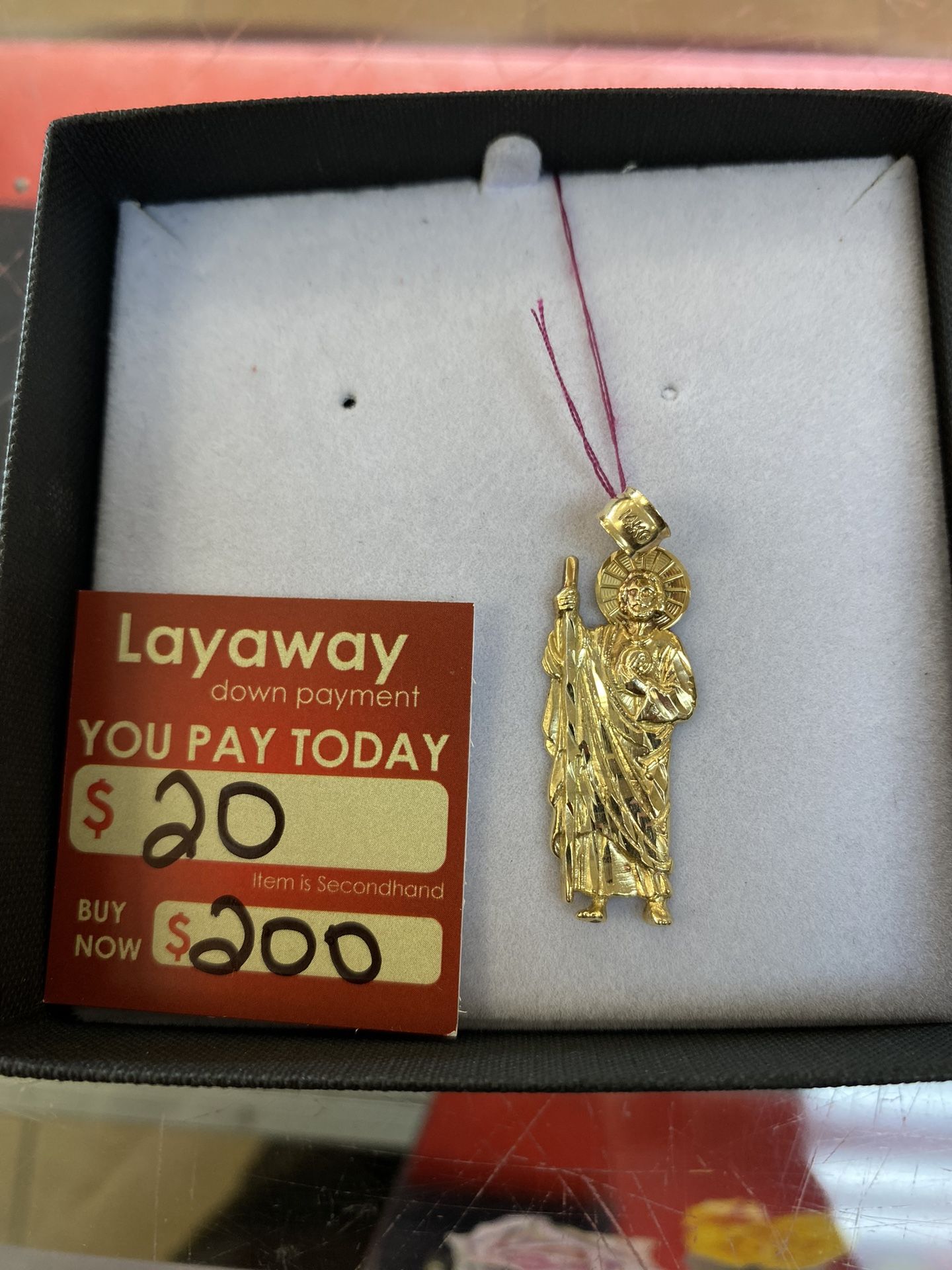 Gold Religious Pendant
