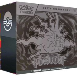 Pokemon mega evolution pitch black elite trainer box NEW