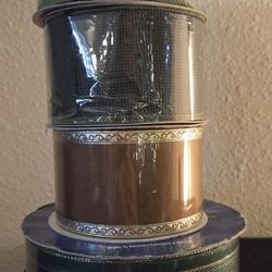 Earthtone Christmas Ribbon Lot