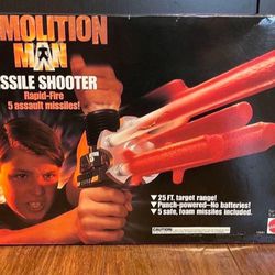 Mattel Demolition Man Missile Shooter MISB