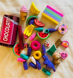 Pencil erasers $2 for all