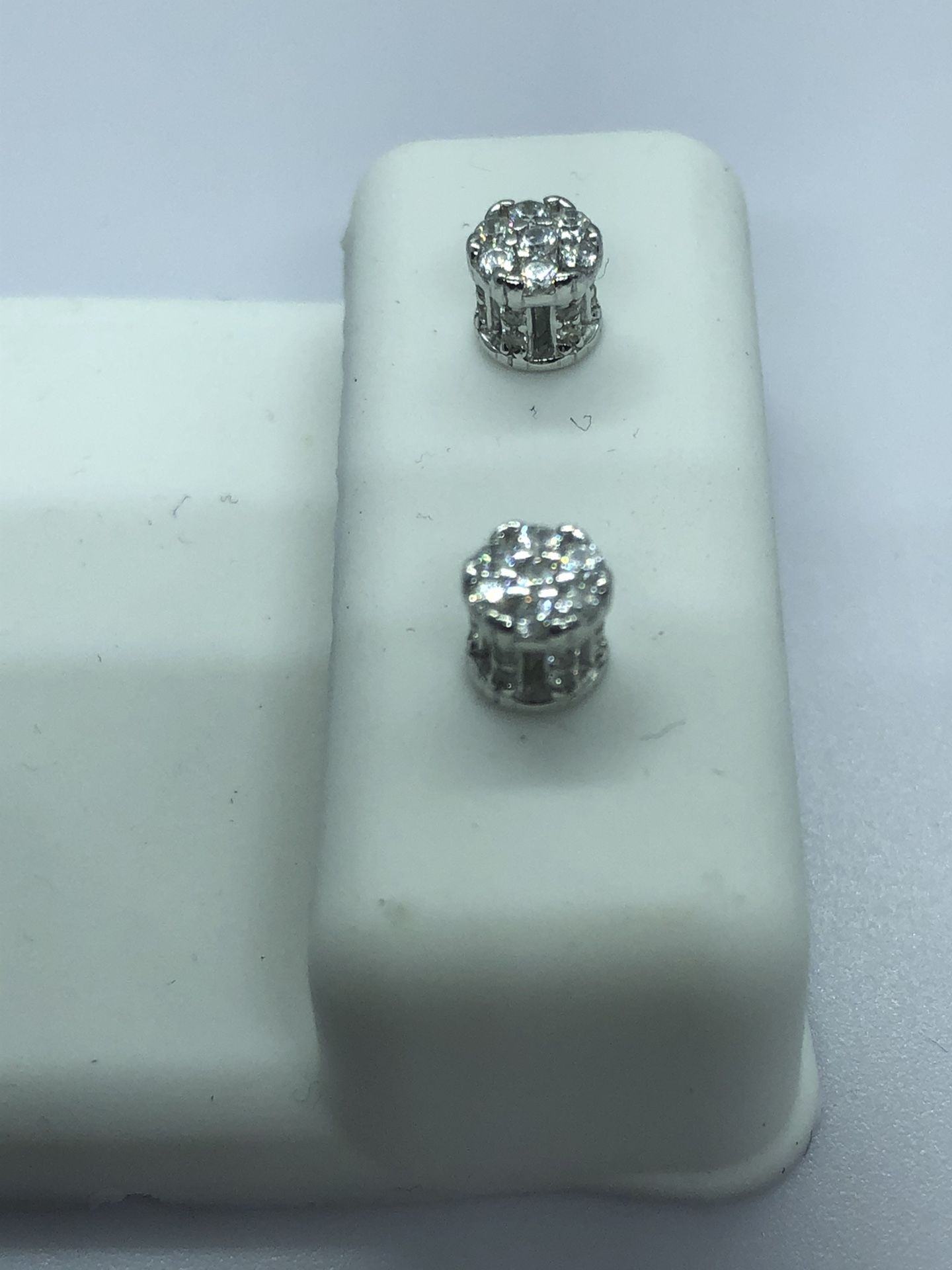 Pure Sterling Silver CZ Earring On Sale 🔥❤️