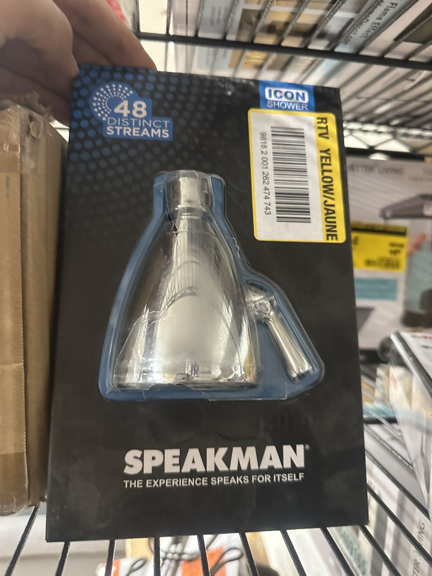 Speakman Icon Anystream adjustable shower head.  