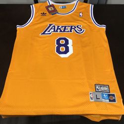 NBA LOS ANGELES LAKERS KOBE BRYANT #8 JERSEY SIZE SMALL MEDIUM LARGE XL AND XXL