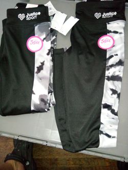 Justice Sports Tie Dye/Black