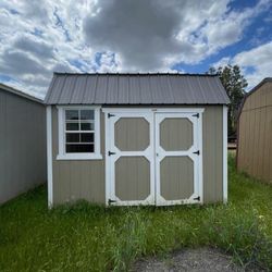 10x12 Lofted Barn W/ 2 Lofts