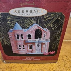 1998 Hallmark Barbie Dream House Ornaments 