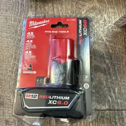 Milwaukee M12 Battery xc6.0 