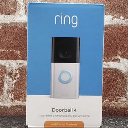 Ring Video Doorbell 4 Battery or Hardwired 