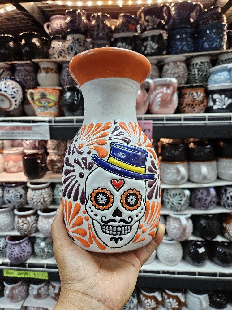 💥🇲🇽Talavera Dia de Muertos Catrin 💥🇲🇽Etsy Casamxartesanalstore
